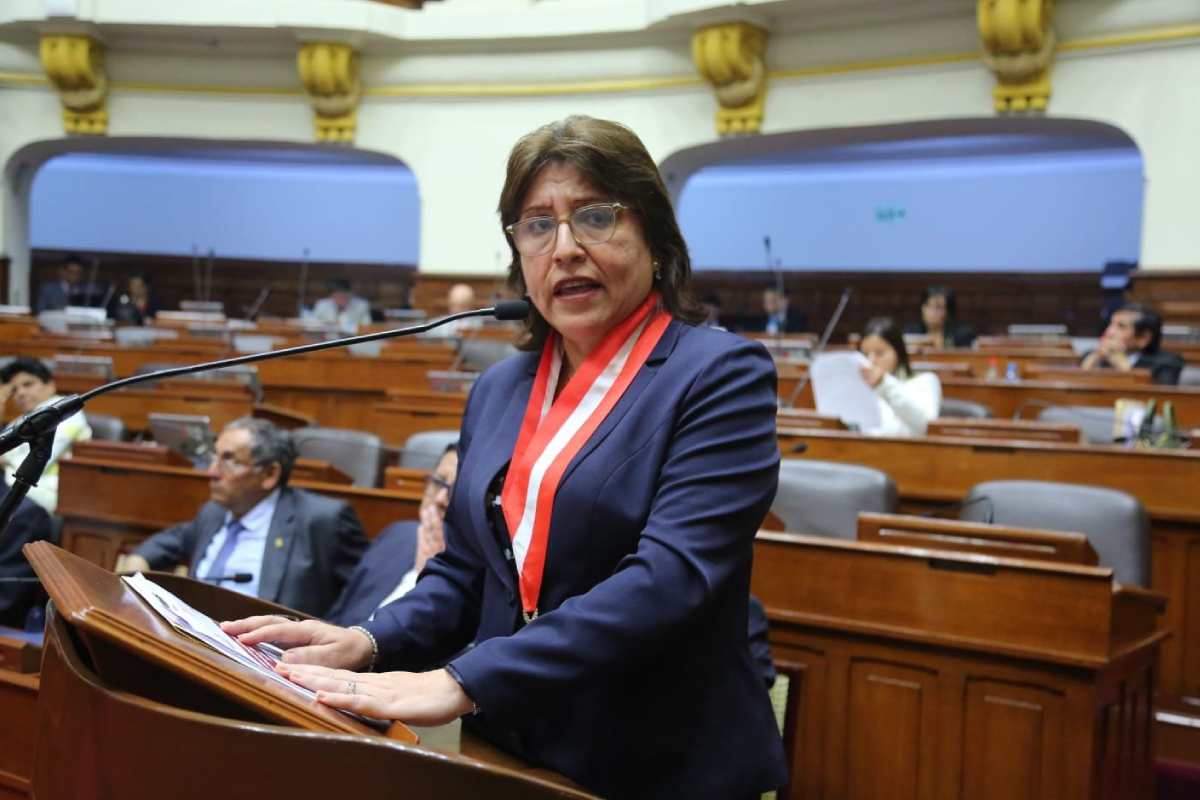 🏛️ Congreso inhabilita por 10 años a la fiscal de la Nación Delia Espinoza tras tenso debate en el Pleno