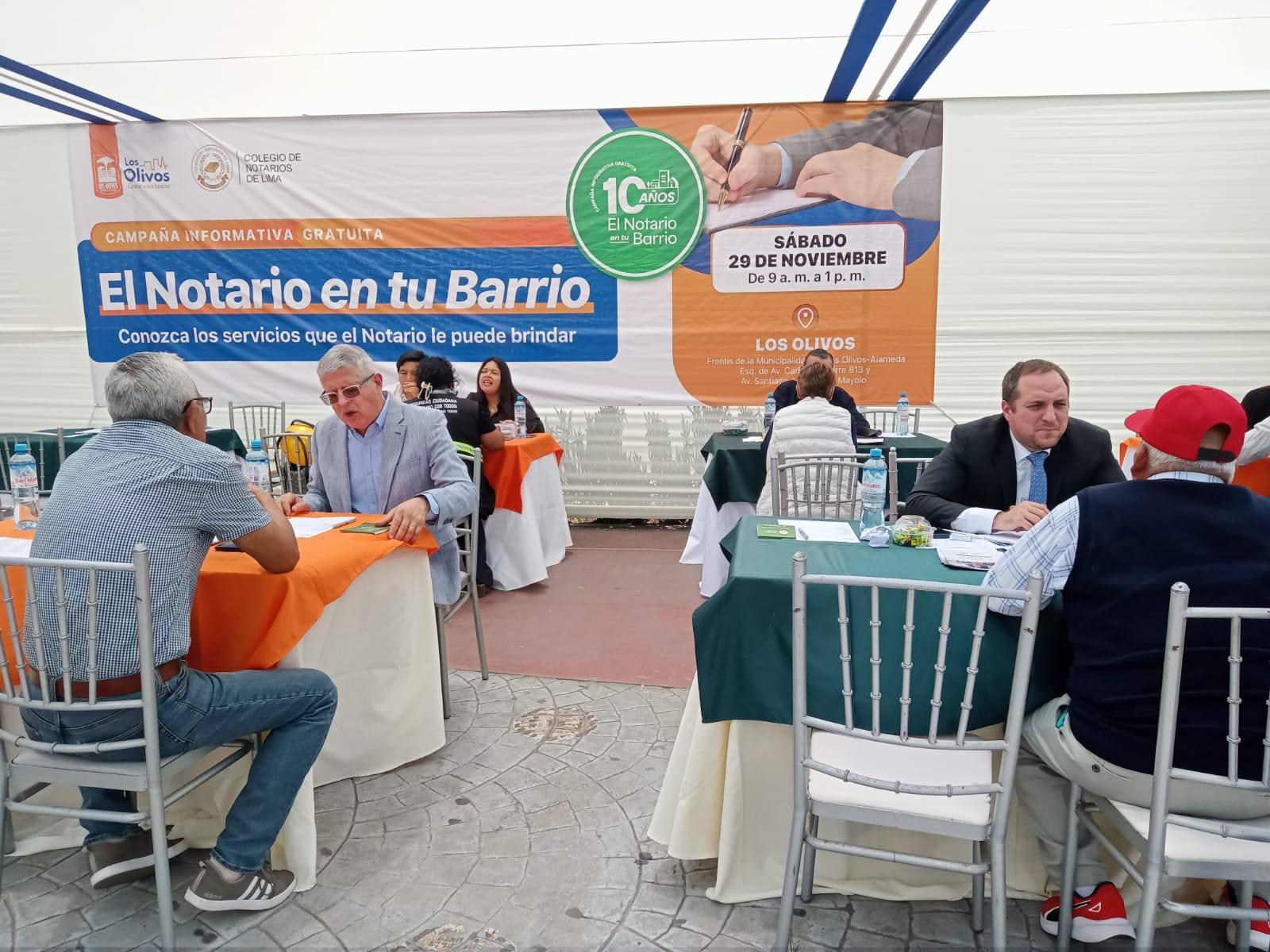 📰 En 10 años, “El Notario en tu Barrio” atendió a más de 5 mil personas en Lima