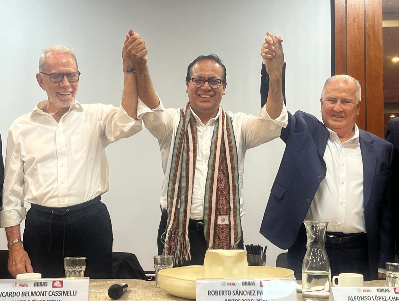 🏛️ Frente unificado: Juntos por el Perú, Ahora Nación y el Partido Cívico Obras formalizan coalición de oposición en el Congreso